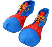 Muteitt Chaussures De Clown pour Halloween, Accessoires De Déguisement pour Adultes, Fête De Carnaval, Chaussures De Clown, Accessoires De Costume De Cosplay pour Fête d'halloween