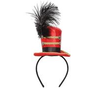 Muteitt Mini Chapeau Haut De Forme, Serre-tête, Mini Chapeau De Cirque, Serre-tête, Fête du Thé, Halloween, Carnaval, Mardi Gras, Accessoires De Costume De Noël