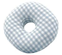 Muteitt Oreiller De Perçage d'oreille pour Dormeurs Latéraux, avec Trous pour Les Douleurs Aux Oreilles, Oreiller en Forme De Donut pour Dormir sur Le Côté De L'oreille, avec Trou