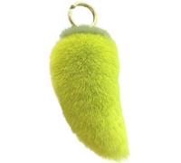 Muteitt Porte-clés en Peluche Piment Kawaii, Pendentif pour À Main, Porte-clés De Voiture, Breloques pour À Main, Ornement Suspendu