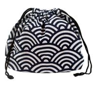 Muteitt Sac à déjeuner avec Cordon de Serrage, Pochette à bento à Cordon de Serrage de Style Japonais, Sac fourre-Tout à déjeuner Portable, Sac de Rangement à bento pour Le Travail