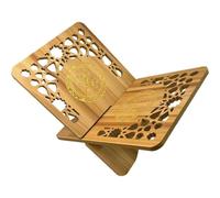 Muteitt Support en Bois pour Livres (coran, Bible), Étagère De Lecture Musulmane, Présentoir pour Magazines Livres De Cuisine, Décorations pour Le Ramadan