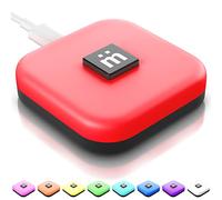 Mutesync Bouton de sourdine USB pour Zoom, équipes et Meet. Compatible Mac et PC. Physique, Lumineux, Bouton Mute me USB Externe se connecte Via Le Cordon USB Inclus.