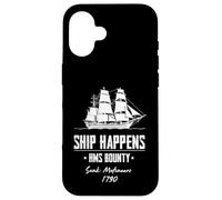 Mutinerie du HMS Bounty, île de Pitcairn, Fletcher Christian Tahiti Coque pour iPhone 16