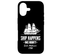Mutinerie du HMS Bounty, île de Pitcairn, Fletcher Christian Tahiti Coque pour iPhone 17