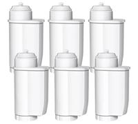 Mutital 6 Filtres à Eau pour Machines Siemens® et Bosch® | Compatible avec Siemens® EQ3, EQ6, EQ9, EQ500 & S700. Remplace Bosch®TCZ7003, TCZ7033 et Brita Intenza 57549.
