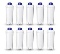 Mutital Machine à Café Filtres pour Delonghi Magnificas,Dinamica,ECAM,ESAM,ETAM,Primadonna,BCO,EC Serie Machine à café, Cartouches de Filtre à eau pour Delonghi, Adoucir l'eau (Lot de 10)