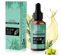 Mutree Huile Essentielle de Romarin pour Cheveux - Croissance et Soins du Cuir Chevelu, Nourrit et Renforce Les Cheveux (60ML)