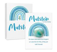 Mutstein Kit d'art avec cartes pour la rentrée des classes et l'éducation des enfants - Boîte créative - Pierres précieuses - Pour la salle de classe - Cadeau de retour à l'école - Kit de bricolage en