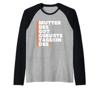 Mutter des Geburtstagskindes - German Mother Birthday Boy Manche Raglan