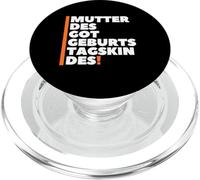 Mutter des Geburtstagskindes - German Mother Birthday Boy PopSockets PopGrip pour MagSafe