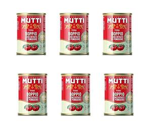 Mutti 6X Double Concentré Tomato Paste. 140 g. 100 % italien.