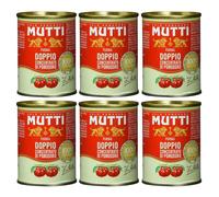 Mutti le concentré de tomates doublement concentré 140g pack de 6