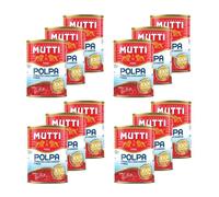 Mutti - Lot 12x Pulpe de tomates fine POLPA - Boîte 400g
