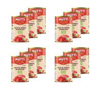Mutti - Lot 12x Pulpe de tomates morceaux Bio - Boîte 400g