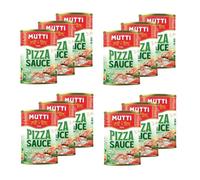Mutti - Lot 12x Sauce pizza aromatisée - Boîte 400g