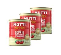 Mutti - Lot 3x Double concentré de tomates - Conserve 880g