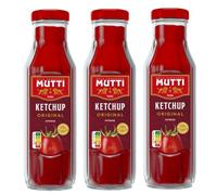 MUTTI - Lot 3x Ketchup intense - Bouteille 300g