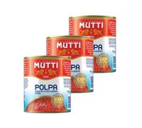 Mutti - Lot 3x Pulpe de tomates fine POLPA - Conserve 790g