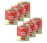 Mutti - Lot 6x Double concentré de tomates - Conserve 880g
