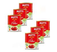 Mutti - Lot 6x Tomates pelées - Conserve 800g