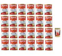 Wasa Original Lot de 3 crackers avec 100 % farine de seigle, tranches croustillantes avec farine de seigle entier, riches en fibres, 275 g + boîte italienne Gourmet Polpa di Pomodoro 400 g