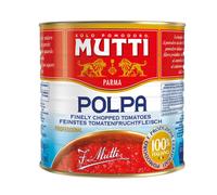 6 x Mutti Polpa di Pomodoro Tomato Sauce 2,5 kg. 100 % italien