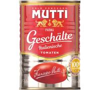 Mutti Pomodoro Tomates entières pelées dans leur propre jus de tomate 400g