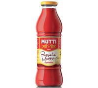 MUTTI Purée de Tomates La Rossa Nature (Lot de 1) Bouteilles en Verre 700 g