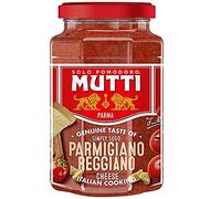 Mutti Lot de 6 sauces tomates au parmesan 400 g, L'emballage peut varier