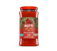 MUTTI - Sauce Tomate Savoureuse aux Olives, Texture Onctueuse et Riche en Goût (400g) - Le Lot De 3