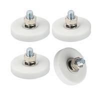 MUTUACTOR 4sets fort pot d'aimant de néodyme avec le caoutchouc enduit, Diamètre 32mm Force de traction magnétique 8KG