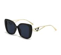 MUTYNE Cat Eye Mode Lunettes de Soleil Femmes Hommes Luxe Rétro Gradient Lunettes de Soleil Gelée Couleur Lunettes Dames UV400,1,Taille Unique