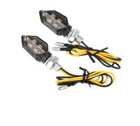 MUTYNE Clignotants Light Lot de 2 clignotants super lumineux pour moto, lampe universelle pour, clignotant ambre
