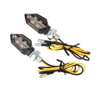 MUTYNE Clignotants Light Lot de 2 clignotants super lumineux pour moto, lampe universelle pour, clignotant ambré