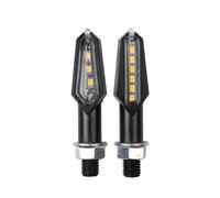 MUTYNE Clignotants Light Lot De 2 Clignotants Super Lumineux Pour Moto, Lampe Universelle Pour, Clignotant Ambre
