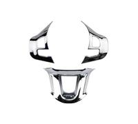 MUTYNE Garniture Cadre Volant Cadre Couvercle de commutateur de Bouton de Panneau de Volant pour PE&ugeot 208 pour GTI 2008 308 2014-2018 Autocollant de Voiture