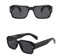 MUTYNE Lunettes de soleil carrées hommes lunettes de luxe pour hommes/femmes lunettes de luxe hommes miroir, C01, taille unique