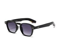 MUTYNE Lunettes de soleil carrées pour femmes et hommes, décoration Vintage, couleur gelée, tendance, nuances UV400, noir violet