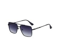 MUTYNE Lunettes de soleil carrées pour homme, monture en métal, style rétro, protection UV400 (C2)