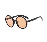 MUTYNE Lunettes de soleil gothiques steampunk classiques de luxe pour hommes et femmes, monture ronde rétro en polycarbonate (3)