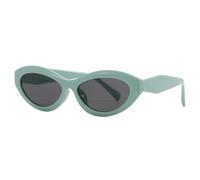 MUTYNE Lunettes de soleil œil de chat pour femmes, ovales, vintage, elliptiques et carrées (6)