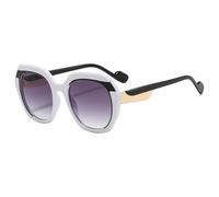 MUTYNE Lunettes de soleil œil de chat tendance pour femmes, verres dégradés, tendance, décontractées, UV400 (7)