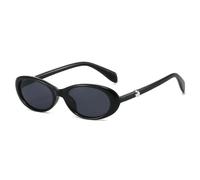 MUTYNE Lunettes de soleil ovales Fashion Simplify Pearl (noir gris)