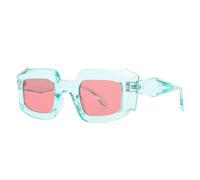 MUTYNE Lunettes de soleil polygonales pour les tendances de la mode féminine, style rétro, protection UV400.(C2)