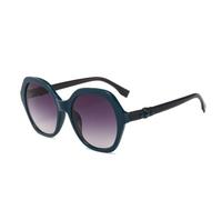 MUTYNE Lunettes de soleil pour femmes, style rétro classique polygonal, protection UV (C4)