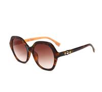 MUTYNE Lunettes de soleil pour femmes, style rétro classique polygonal, protection UV (C5)