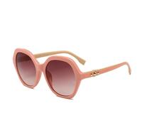 MUTYNE Lunettes de soleil pour femmes, style rétro classique polygonal, protection UV (C6)