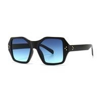 MUTYNE Lunettes de soleil rétro pour femmes et hommes, mode classique avec rivets et protection UV.(C4)