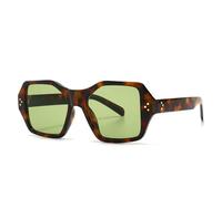 MUTYNE Lunettes de soleil rétro pour femmes et hommes, mode classique avec rivets et protection UV.(C5)